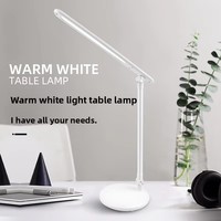 Lampe de bureau LED moderne à double température de couleur pour salle de lecture, écologique et flexible, avec gradation progressive DC USB-C et certifiée protection oculaire