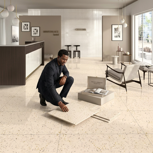 Mosaic Greens 600x1200mm Glossy Full Body Porcelain Floor And <b>Wall</b> Slab Tiles - Product Image 6