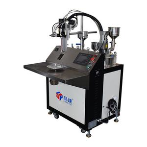 Cubierta de filtro, plato giratorio de estación única, dispensador automático de pegamento, máquina de llenado de cartuchos de pegamento PU, máquina dosificadora automática - Product Image 5