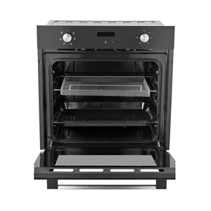 <span class=keywords><strong>Forno</strong></span> Elettrico <span class=keywords><strong>da</strong></span> <span class=keywords><strong>Incasso</strong></span> 60cm 70L Singolo con Ventilazione Forzata, Controllo Meccanico, Doppia Porta in Vetro per Uso Domestico - Product Image 2