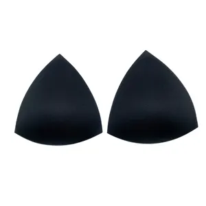 XingLang Size2 Triangle Bra Cup Swimsuit Foam Molded Bra Pad For Girl black bra cups