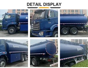 Camión Cisterna HOWO 6X4, Capacidad de 25-30T, Almacenamiento de Agua de 15001-30000L, Combustible Diésel, Transmisión Manual - Product Image 5