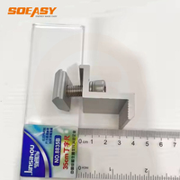 SOEASY Photovoltaik-Zubehör Aluminium-Dach-Solarmontage 30mm Endklemme Solarmodul-Endklemme