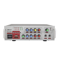 Demao 220v12v mini BT mp carte audio haute puissance u disque radio FM maison hifi karaoké amplificateur