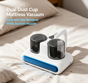 Double Head UV Dust Mite Remover Vacuum Cleaner Low Noise <b>Portable</b> <b>Bed</b> Pillow Sofa Cleaner - Product Image 4