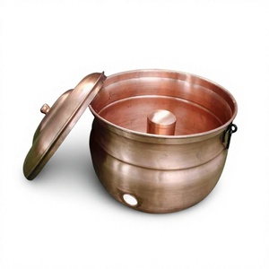 Soporte de Manguera de Metal para Jardín, Diseño Moderno y Simple, Tapa Redonda, Ecológico, Duradero, Acabado en Cobre, Excelente Calidad - Product Image 1