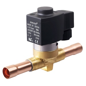 Vanne solénoïde miniature de type piston HONGSEN modèle <span class=keywords><strong>HVH</strong></span> 24V 12V 220V pour injection de scène - Product Image 1