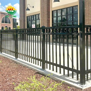 Recinzione da <span class=keywords><strong>Giardino</strong></span> <span class=keywords><strong>in</strong></span> <span class=keywords><strong>Ferro</strong></span> Battuto Rivestita <span class=keywords><strong>in</strong></span> PVC Ecologica Anti-UV Anti-Arrampicata Certificata CE - Product Image 1