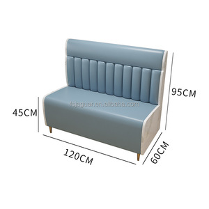 Mobilier de salle à manger commercial de luxe : canapé banquette vert menthe + table ronde/rectangulaire pour bistro/<span class=keywords><strong>brasserie</strong></span> - Product Image 4