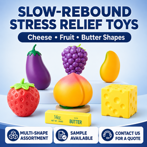 Juguete Sensorial Educativo Taiding Bear de TPE con Forma de Queso, Diseño Translúcido para Aliviar el Estrés, Inspirado en <span class=keywords><strong>Montessori</strong></span>, Unisex - Product Image 1
