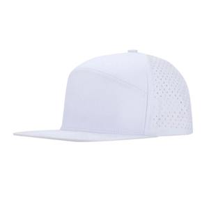 Gorras de Golf y Béisbol Personalizadas de 6 Paneles con Parche de Goma, Logotipo Cortado con Láser, Impermeables, Transpirables, 100% Acrílicas - Product Image 5