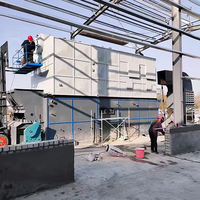 Chaudière à vapeur industrielle à biomasse 1,6 MPa à alimentation automatique, générateur de vapeur au balles de riz et à bagasse pour l'impression et la teinture textile