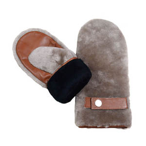Guantes de Cuero de Alta Calidad para Hombre, Personalizados, de Piel de Oveja, para Invierno, para Adultos, Guantes para Mujer - Product Image 2