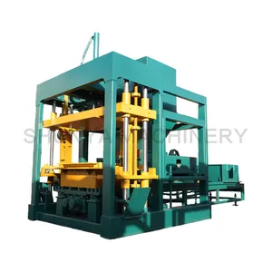 hydraulikpresse qt4-20 halbautomatische blockherstellungsmaschine, hohle zementziegelmaschinen für unternehmerideen
