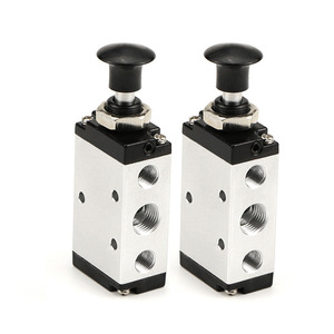 Vanne pneumatique manuelle Dde Dade 4R210 08 4R310 10 4R410 15 en aluminium pour circuit de gaz - Product Image 3