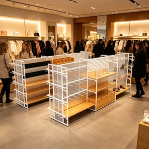 Vitrine d'exposition minimaliste moderne, vitrine d'exposition portable pour exposition commerciale - Product Image 3