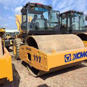 China Famous Brand 22 Tons XS223J <b>Road</b> <b>Roller</b> Good Condition <b>Used</b> Model XS223J XS223 Wheel <b>Road</b> <b>Roller</b> For sale - Product Image 3