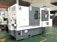 Torno CNC Horizontal Automático de Bajo Costo LC52DYF de un Solo Husillo y Alta Rigidez con Control Fanuc/GSK, Máx. 20 Pulgadas