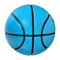Palline da basket in gomma con logo personalizzato nero Full size