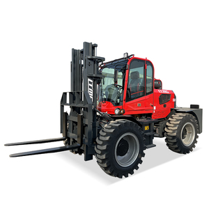Chariot élévateur tout-terrain LTMG neuf avec direction par les roues arrière, 3 tonnes, 4,5 tonnes, avec moteur EPA en option, chariot élévateur tout-terrain, fourche tout-terrain - Product Image 1