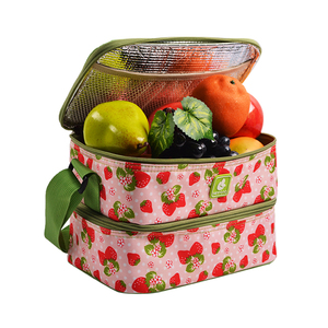 Sedex-Ensemble de sacs d'école de grande capacité avec motif de lettres mignonnes Bsci, ensemble de sacs à lunch pour pique-nique scolaire pour enfants - Product Image 6