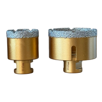 Foret diamanté CHURU M14 à brasage sous vide, garantie 3 ans, pour découpe de granit, carrelage, marbre, céramique, pour perceuse angulaire