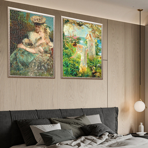 Casse-tête personnalisé de grande taille en gros 200 500 1000 pièces pour tout-petits et adultes Casse-tête de cartes d'affiches - Product Image 4