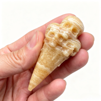Figurine de crâne en pierres précieuses en gros, design fantaisie, décoration amusante pour Halloween et cadeau farfelu pour les fournitures de fête