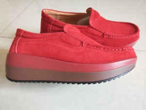 Sh10585a Nuevo Modelo 2025 Zapatos Casuales para Mujer Slip-On con Plataforma de 4cm - Product Image 6