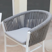 Tabouret de bar confortable et imperméable chaises de bar en plein air comptoir cour villa chaise de bar durable