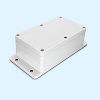 OEM Factory fai da te personalizzazione plastica stampaggio ad iniezione all'aperto ABS IP65 impermeabile in plastica scatola di giunzione elettrica con orecchio