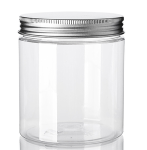 2oz 3oz 4oz 5oz 8oz 500ml 1000ml Food Honey Cookie Food Jar With Lid Clear PET Plastic Jar