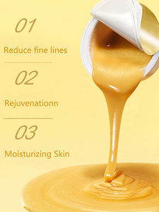 24 Ayar Altın Folyo Jel Yüz Maskesi, Nemlendirilmiş ve Yaşlanma Karşıtı Bir Cilt Yaratır ve Kırışıklıkları Azaltır - Product Image 2