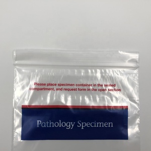 Fábrica de China Hospital usar Pe plástico médico biológico bolsas de muestras - Product Image 5