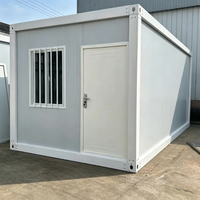 Maisons modulaires préfabriquées prêtes à être expédiées, personnalisables, pliables, durables, en acier, portables, mini-maisons de bureau, conteneurs détachables