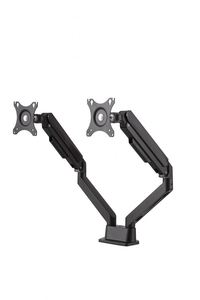 Soporte de Escritorio para Dos Monitores Ajustable en Altura Shakehand, con Dos Brazos Extendidos - Product Image 3