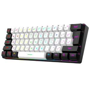 In Stock Portable 61-Keys RGB Wired <b>Keyboard</b> Fashionable Laptop Gaming Teclado Clavier USB Interface Gaming <b>Keyboard</b> - Product Image 1