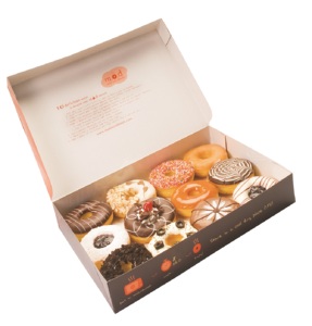 2022 nóng Bán Các Loại khác nhau của bánh rán Cookie Trung Quốc giấy bao bì các tông hộp với cửa sổ - Product Image 1