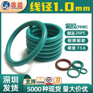 Anillos de Sellado de Fluororubber Xunmengr Alliance, Diámetro Interior 1, Diámetro Exterior 3-30 mm, Resistentes a Altas Temperaturas, Ácidos y Álcalis - Product Image 5