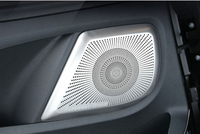 Grille de protection pour haut-parleur de porte en acier inoxydable Burmester pour Mercedes Benz Vito W447 VClass Metris Van, accessoires de décoration intérieure