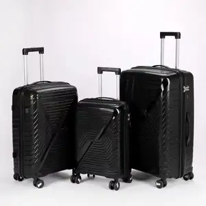 High Quality PP Travel Bag Luggage Sets Super Hot Sale PP 3 Set Suitcase