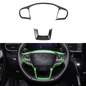 ABS <span class=keywords><strong>kit</strong></span> badan mobil bingkai kontrol stiker dekorasi penutup roda kemudi aksesoris dekoratif untuk Ford Explorer 2020 - Product Image 2