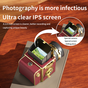 Новая цифровая камера M31 2026 года: HD-фотография и видеосъемка, 16-кратный зум, автофокус, аккумулятор 1000 мАч, память 32 ГБ, портативная ретро-камера - Product Image 5