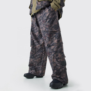 Aeedenim cotone 100% personalizzato di alta qualità vera Camo caccia <span class=keywords><strong>pantaloni</strong></span> impilati paracadute Mid carpentiere da <span class=keywords><strong>uomo</strong></span> <span class=keywords><strong>pantaloni</strong></span> Cargo personalizzati - Product Image 3