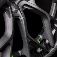 Jantes en alliage d'aluminium forgé avec autocollant en fibre de carbone pour Dodge Charger SRT Hellcat 20 mm/25 mm ET, nouvel ensemble de 4 pièces
