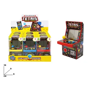 Juego de arcade retro Tetris, consola de juegos clásica mini de 16x9x9 cm para niños y adultos, juegos divertidos - Product Image 1