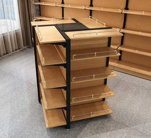 Étagère de mini-marché <span class=keywords><strong>MINISO</strong></span> pour magasin de snacks, étagères d'exposition en bois, étagère de supermarché - Product Image 4