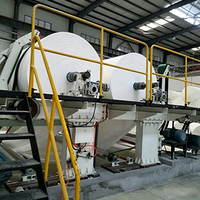 Máquina de Papel Reciclado para Papel Cultural, Papel para Copiar A4, Papel Periódico y Cuadernos