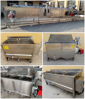 Nouvelle Friteuse Industrielle Personnalisée pour Frites Belges, Burgers, Bananes, Chips de Plantain, Frites d'arachides, à Propane, pour Remorque Alimentaire