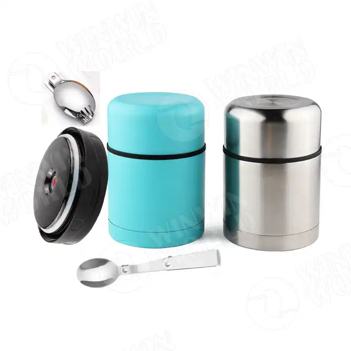 Food Thermos Container Insulated Lunch Box Stainless Steel Lunch Box Food  Insulated Container Wide Mouth Containers Lunch Thermoses Vacuum Insulated